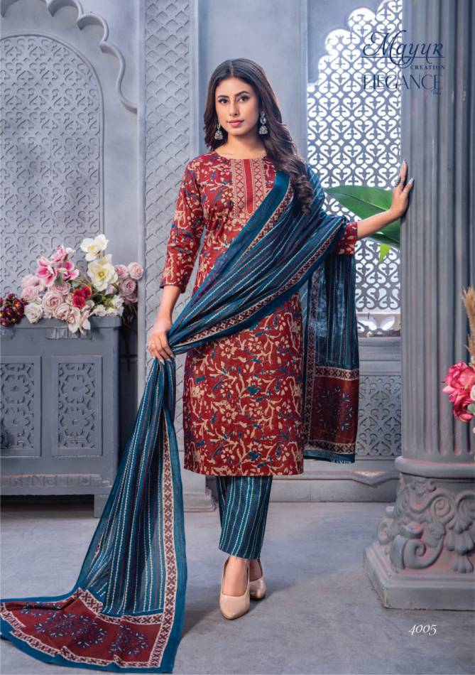 Elegance Vol 4 By Mayur Printed Cotton Readymade Dress Wholesale Suppliers In Mumbai
